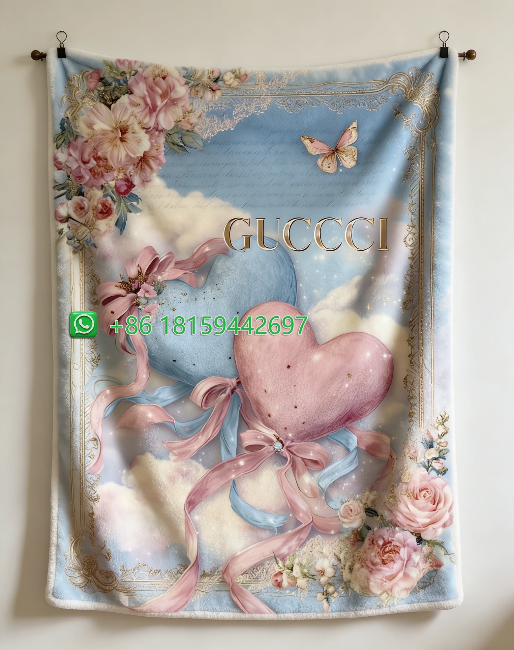 Gucci Throw Blankets